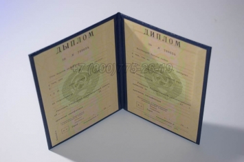 Диплом о Высшем Образовании Белорусской ССР в Благовещенске